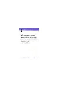 bokomslag Measurement of Nontariff Barriers