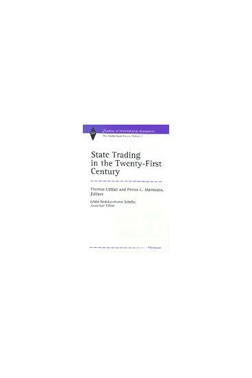 State Trading in the Twenty-First Century v. 1 1