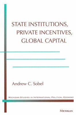 bokomslag State Institutions, Private Incentives, Global Capital