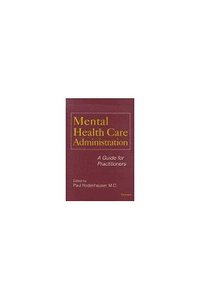 bokomslag Mental Health Care Administration