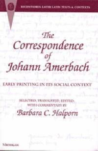 bokomslag The Correspondence of Johann Amerbach