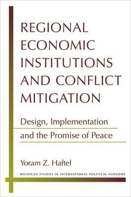 bokomslag Regional Economic Institutions and Conflict Mitigation