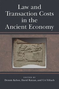 bokomslag Law and Transaction Costs in the Ancient Economy