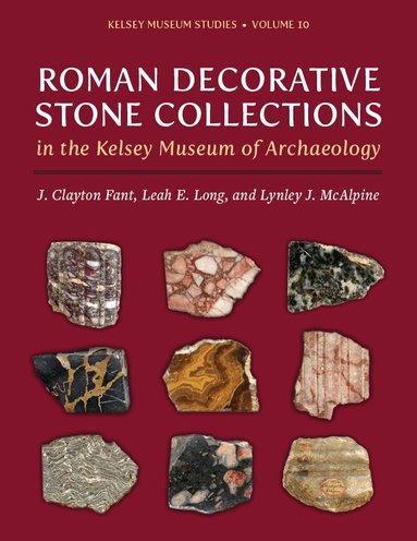 J. Clayton Fant, Leah E. Long, Lynley J. McAlpine - Roman Decorative Stone Collections in the Kelsey Museum of Archaeology, Inbunden
