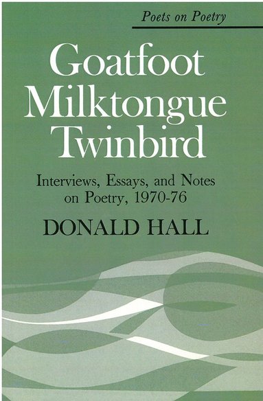 bokomslag Goatfoot Milktongue Twinbird