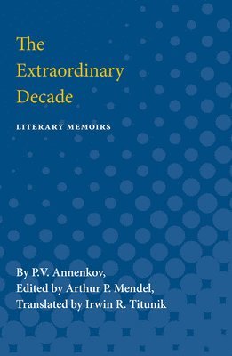 The Extraordinary Decade 1