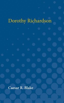 Dorothy Richardson 1