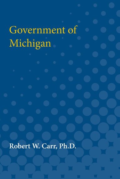 Robert Carr - Government of Michigan, Häftad