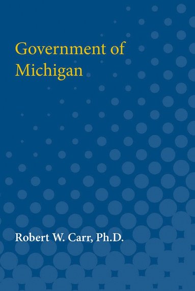 bokomslag Government of Michigan