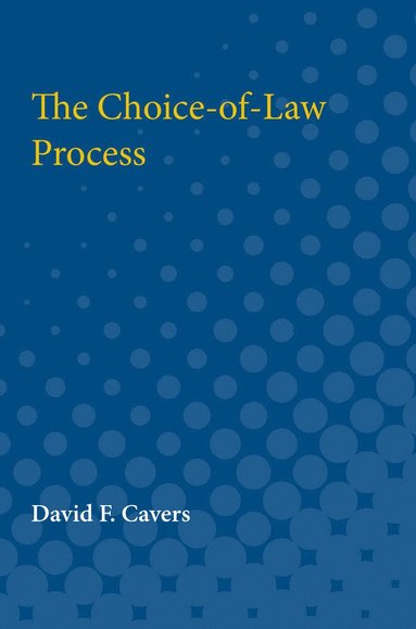 bokomslag Choice-of-Law Process