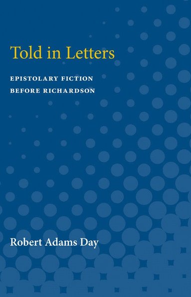 bokomslag Told in Letters