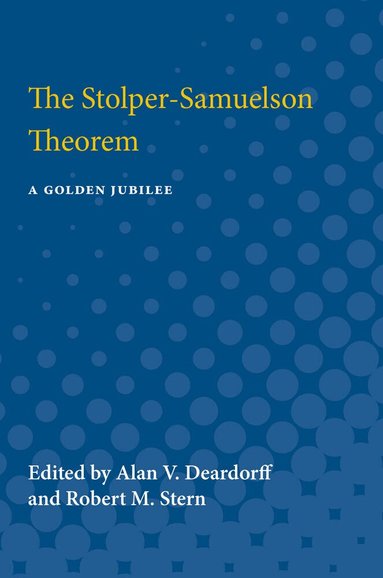 Alan Verne Deardorff, Robert Mitchell Stern - Stolper-Samuelson Theorem, Häftad