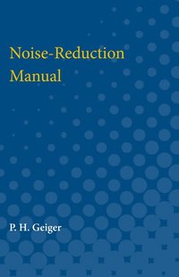 bokomslag Noise-Reduction Manual