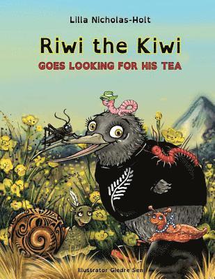 bokomslag Riwi the Kiwi Goes Looking for his Tea (OpenDyslexic)