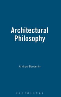 bokomslag Architectural Philosophy