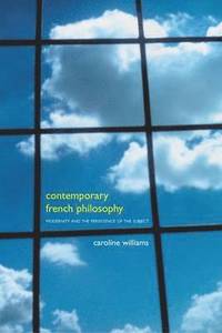 bokomslag Contemporary French Philosophy