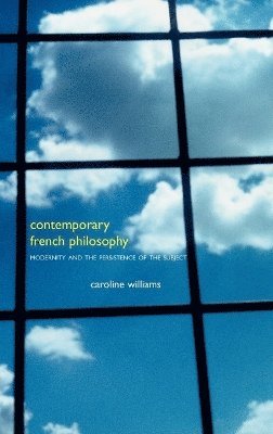 bokomslag Contemporary French Philosophy