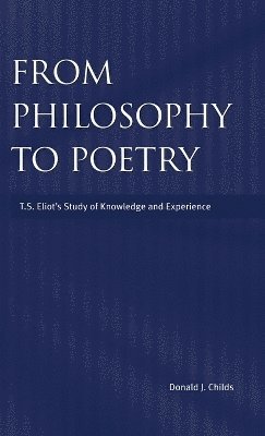 bokomslag From Philosophy to Poetry