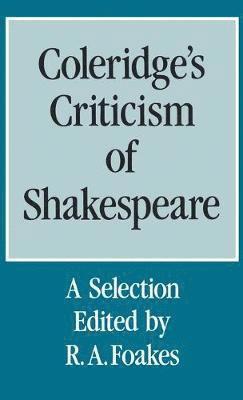 Coleridge's Criticism of Shakespeare 1