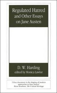 bokomslag Regulated Hatred and Other Essays on Jane Austen
