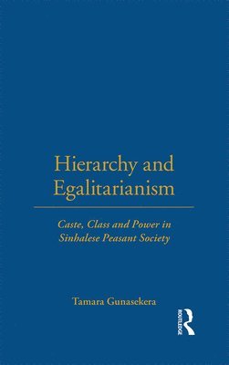Hierarchy and Egalitarianism 1