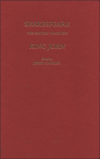 Joseph Candido - King John, Inbunden