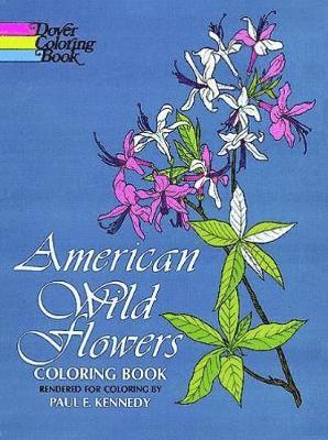 bokomslag American Wild Flowers Coloring Book