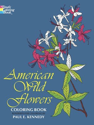 Paul Kennedy - American Wild Flowers Coloring Book, Häftad