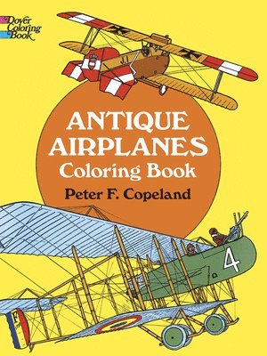 bokomslag Antique Airplanes Coloring Book