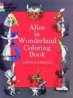 bokomslag Alice in Wonderland Coloring Book