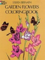 bokomslag Garden Flowers Coloring Book