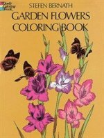 Garden Flowers Coloring Book 1