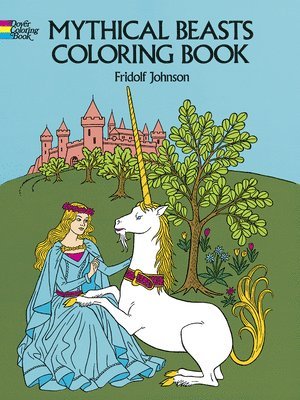 bokomslag Mythical Beasts Coloring Book