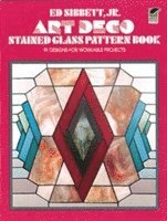 bokomslag Art Deco Stained Glass Pattern Book