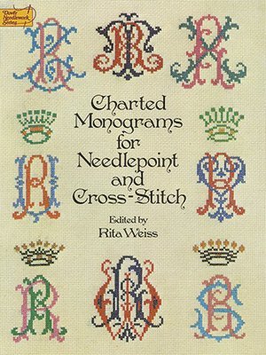 Charted Monograms for Needlepoint and Cross-Stitch 1