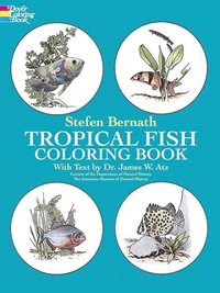 bokomslag Tropical Fish Coloring Book