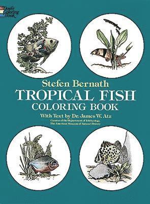 bokomslag Tropical Fish Coloring Book