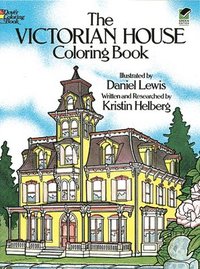 bokomslag The Victorian House Colouring Book
