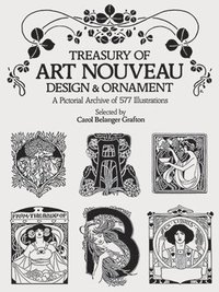 bokomslag Treasury of Art Nouveau Design & Ornament