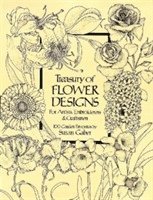 bokomslag Treasury of Flower Designs for Artists, Embroiderers and Craftsmen