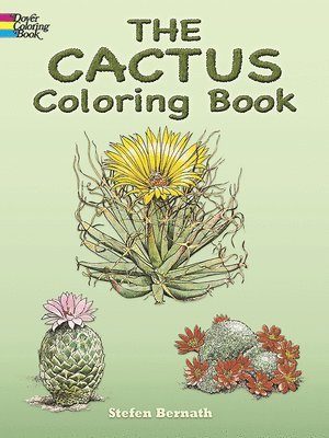 bokomslag The Cactus Coloring Book