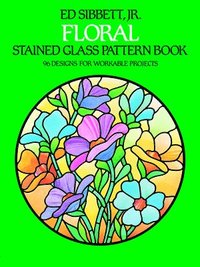 bokomslag Floral Stained Glass Pattern Book