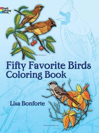 bokomslag Fifty Favourite Birds Coloring Book
