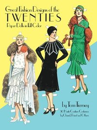 bokomslag Great Fashion Designs of the Twenties Paper Dolls in Full Colour