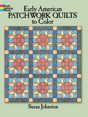 bokomslag Early American Patchwork Quilts to Color