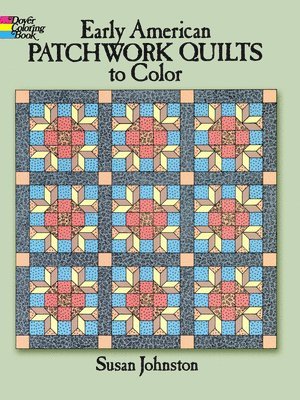 Early American Patchwork Quilts to Color