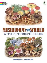 bokomslag Mushrooms of the World with Pictures to Color