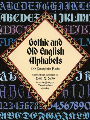 bokomslag Gothic and Old English Alphabets