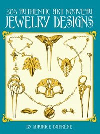 bokomslag 305 Authentic Art Nouveau Jewelry Designs