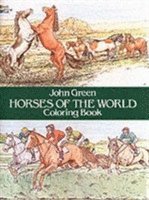 bokomslag Horses of the World Coloring Book